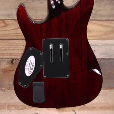 Schecter Hellraiser C-1 FR Electric Guitar Black Cherry image 3