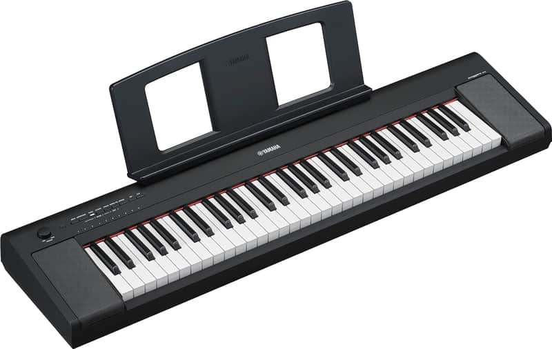 Yamaha NP-15 61-Key Piaggero Portable Keyboard - Black image 1