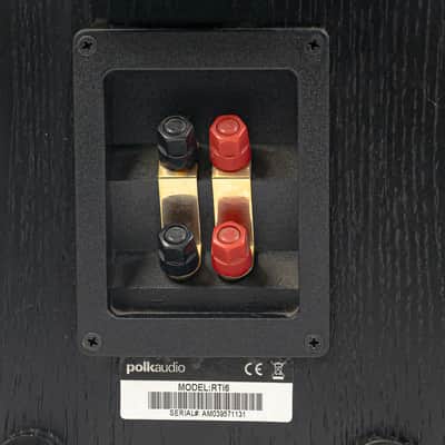 Polk Audio RTi6 Bookshelf Speakers (Black Oak) - High-Performance Sound image 8