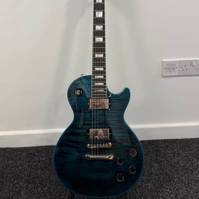 Gibson Les Paul Axcess Custom Widow 2026 - Peacock Blue image 1