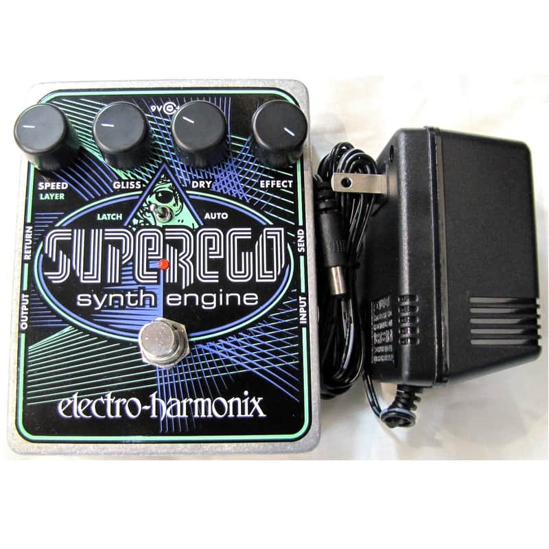 Electro-Harmonix EHX Superego Polyphonic Synth Engine Guitar Effect Pedal! Super Ego image 1
