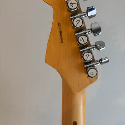 2016 Fender American Standard Stratocaster HSS Shawbucker with Maple Fretboard - Sienna Sunburst image 5