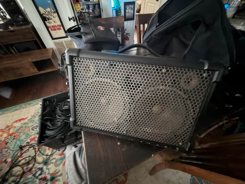 Roland Cube Street EX 2-Channel 50-Watt 2x8" / 2x2" Guitar Combo 2014 - Present - Black image 1