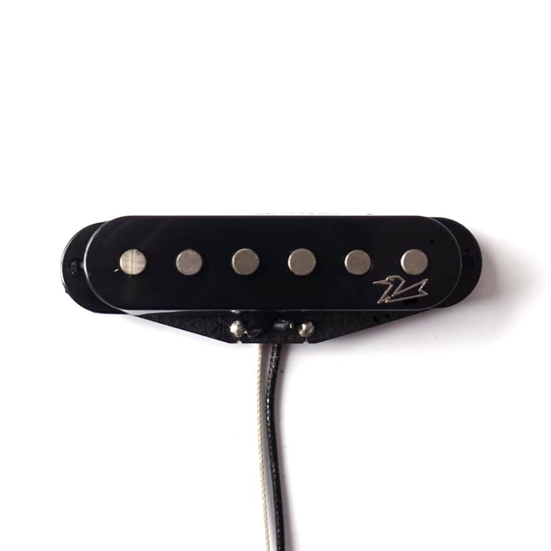 Fuzzy Duck™ Gold Series Single Coil Pickups for Stratocasters (Bridge) - Black without Logo image 1