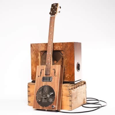 Drummond & Hammett Resophonic 2016 Cigar Box Guitar image 1