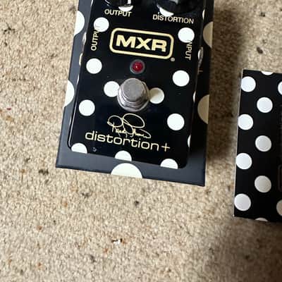 MXR RR104 Randy Rhoads Signature Special Edition Distortion + 2024 - Present - Black / White Polka Dots image 1