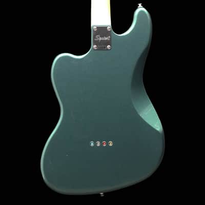 Squier Paranormal Rascal Bass HH, Laurel Fingerboard, Mint Pickguard, Sherwood Green image 2