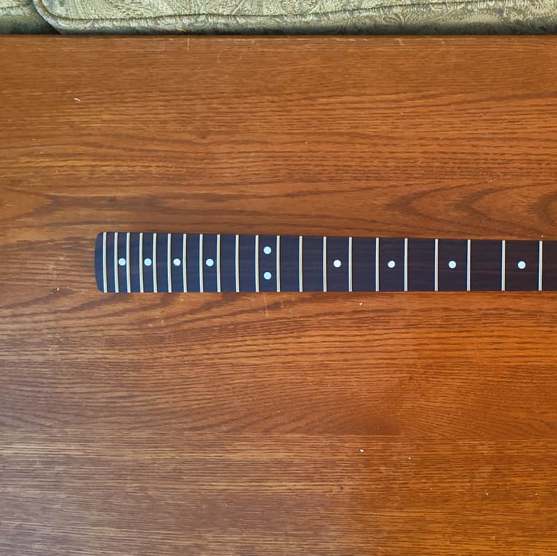 Warmoth Stratocaster Replacement Neck with Ratio tuners 2024 - Walnut Oil image 1