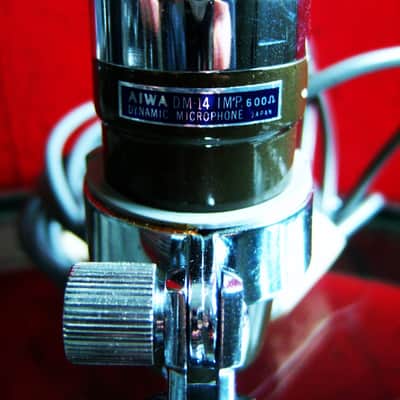 AIWA DM-14 ダイナミックマイク Vintage 1960's Aiwa DM-14 dynamic