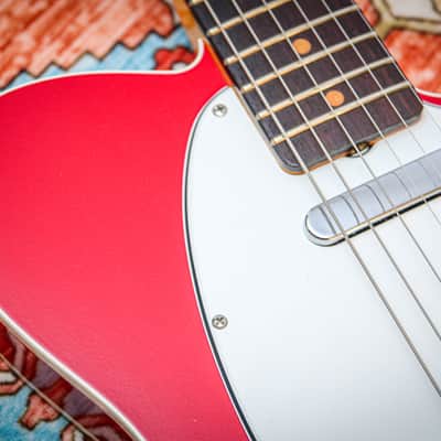 FENDER USA Custom Shop '59 Reissue Telecaster Custom Relic " Morocco red + Rosewood" (2024) image 10