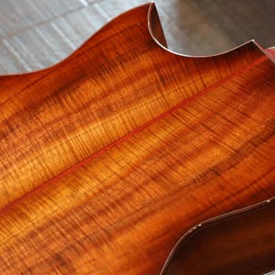 MINTY! 2019 Taylor Custom Grand Orchestra Grade-A Koa Acoustic/ Electric Guitar Shaded Edge Burst + OHSC (5906) image 14
