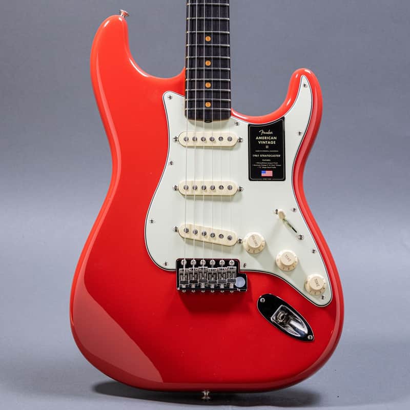 Fender American Vintage II 1961 Stratocaster 2024, Fiesta Red image 1