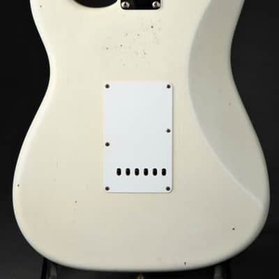 Fender Custom Shop Master Built Yuri Shishkov Builder Select 1963 Stratocaster - Arctic White image 3