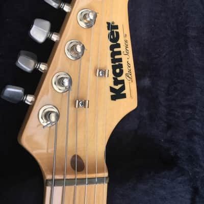 1981 Kramer Pacer Guitar Tobacco Burst "Strat Head" in excellent condition with OHSC image 9