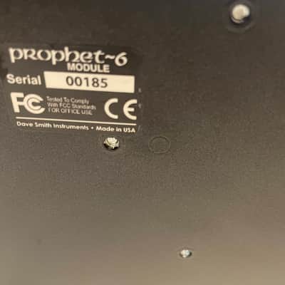 Sequential Prophet-6 Desktop 6-Voice Polyphonic Synthesizer 2018 - 2020 - Black with Wood Sides image 10