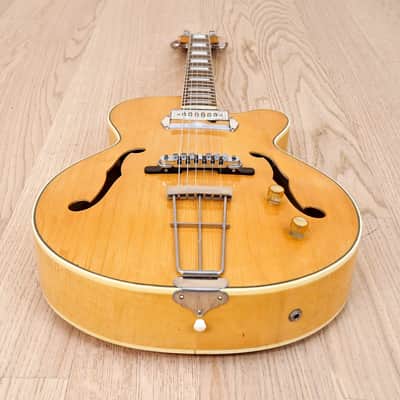 1959 Kay Barney Kessel Artist 6701B Blonde w/ Kleenex Box Pickup, Kelvinator, Lifton Case image 10