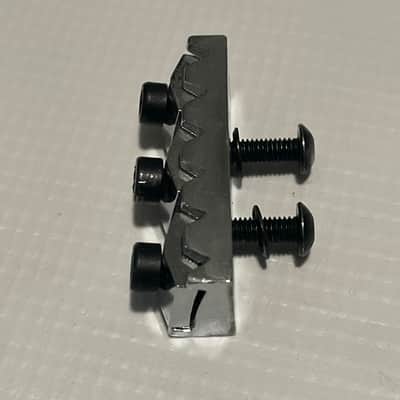 2000's Schaller Original Made in Germany Chrome Floyd Rose Pro Electric Guitar Tremolo Bridge Set & Brass Block image 11