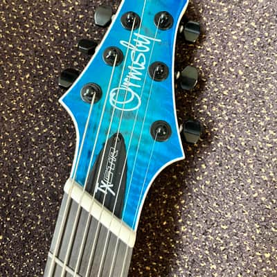 Ormsby TX Exotic 7-string Aqua Burst - Run15 image 4