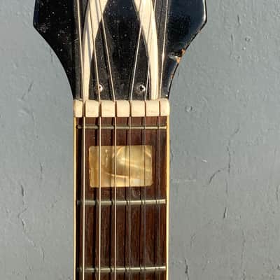 Ibanez Model 1910 1972 Red Sunburst Semi-Hollow Body Electric Guitar image 4