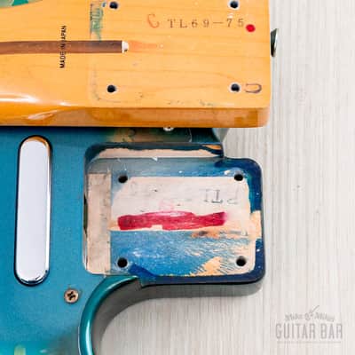 1987 Fender Telecaster Blue Flower '69 Vintage Reissue TL69-75, Collector-Grade, Japan MIJ Fujigen image 18