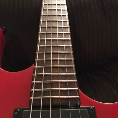 *NEAR MINT* Ibanez First Edition MTM1 Mick Thompson Signature Blood Red Guitar Year 2006 Made In Korea image 8