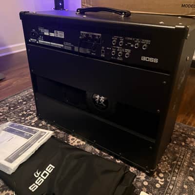 Boss Katana-Artist MkII 100-Watt 1x12" Digital Modeling Guitar Combo Bundle with GA-FC, FV-500H Pedal, Cover, and Original Box image 6