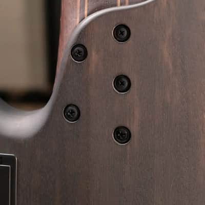 Ibanez EHB1506MS 6-String Electric Bass - Black Ice Flat with Gig Bag - Floor Model image 14