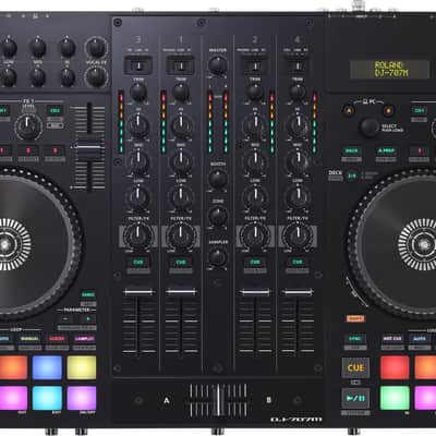 Roland DJ-707M 4-Channel DJ Controller for Mobile DJs w Drum machine , Effects , Vocal FX & Extra Features image 7
