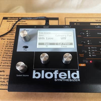 Waldorf Blofeld Desktop Synthesizer SHADOW EDITION w/ box image 3