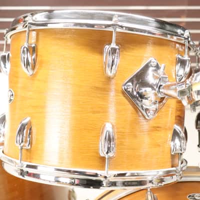 Slingerland 4pc Drum Kit Set Vintage 1970's 24/18/14/13" Mahogany image 11