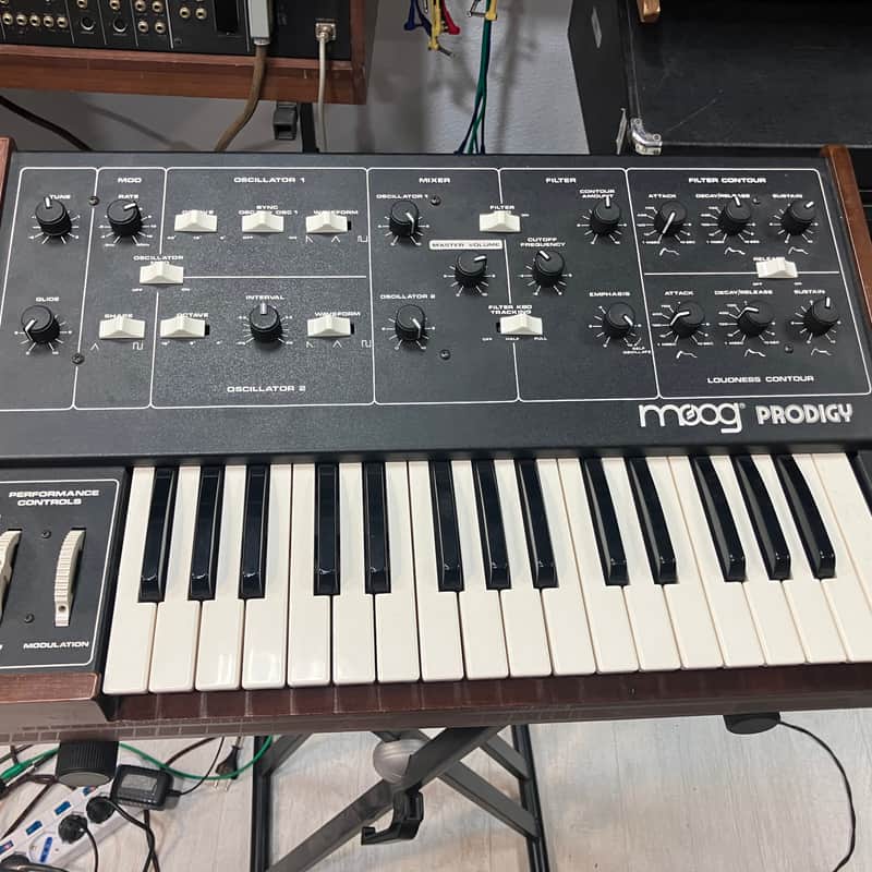 1979 – 1984 Moog Prodigy 32-Key Monophonic Analog Synthesizer …