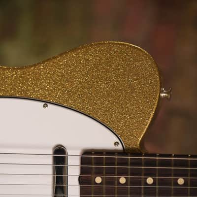 Fender Custom Shop '63 Telecaster Closet Classic, Chambered Body - Aged Gold Sparkle image 4