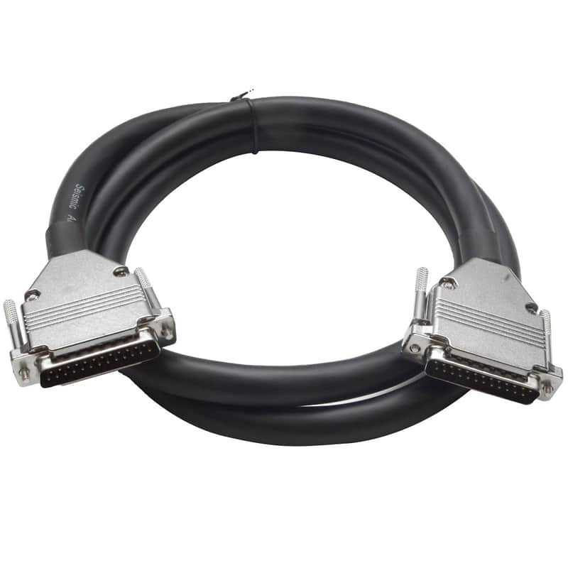 DB25 to DB25 Analog 5 Foot 8 Channel Snake Cable Patch Bay Interface Modular image 1
