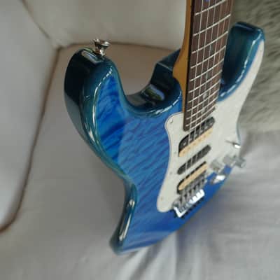 Video! 2021 Fender Michiya Haruhata Stratocaster Carribean Blue image 20