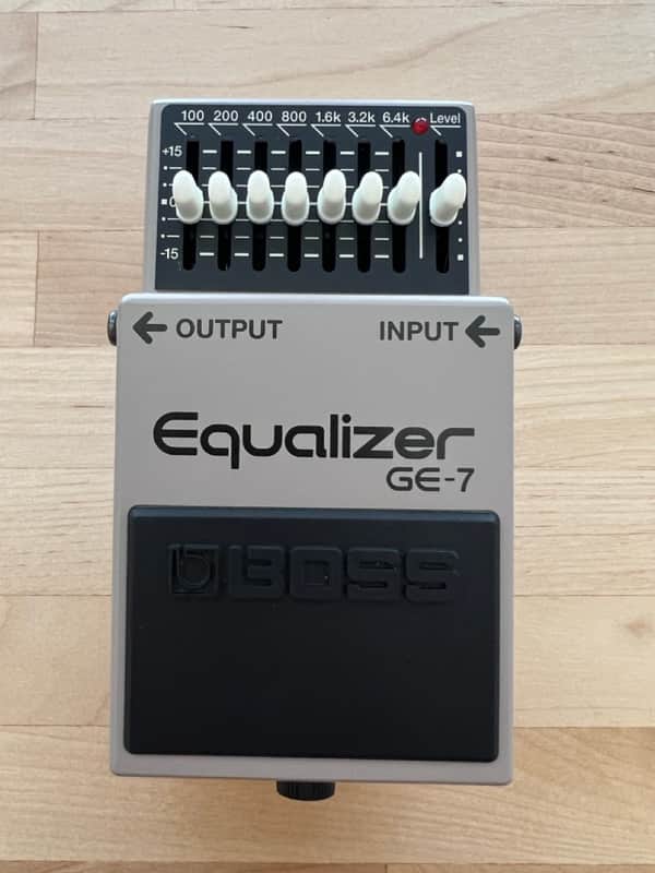 Boss GE-7 Equalizer (Black or Silver Label) 1997 - Present - Grey image 1