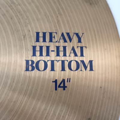 Paiste 14" Formula 602 Heavy Hi-Hat Cymbal (Bottom) image 4