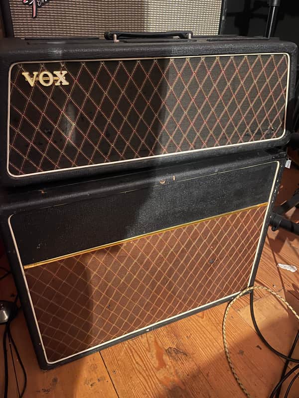 Vox AC30 super twin 1964 sloped head and cab image 1
