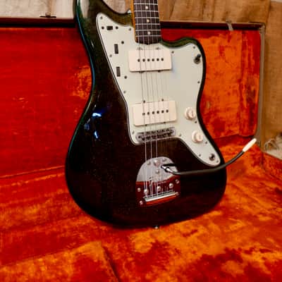 Fender Jazzmaster 1962 - Green Sparkle - Refin image 3