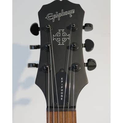 Epiphone G400 Gothic XII Matt Black SG Electric Guitar image 3