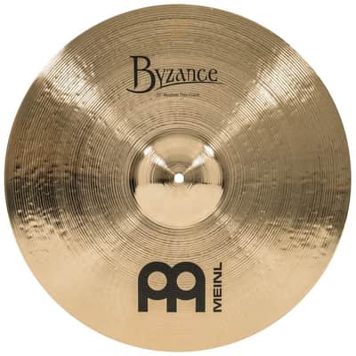 Meinl Byzance Brilliant Medium Thin Crash Cymbal 19"