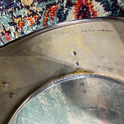 Gretsch 1970s Timbales, Latin Model 12"x6" and 13"x6", No Stand, Slingerland Mounts image 20