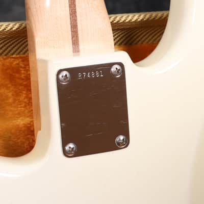 2014 Fender Custom Shop - Proto Precision Bass - Arctic White - OHSC image 13