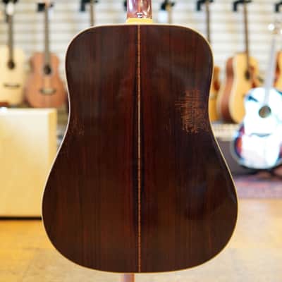 Guild (Hoboken, NJ) D-50 Spruce/Brazilian Rosewood Dreadnought Acoustic Guitar 1969 w/Hard Case image 3