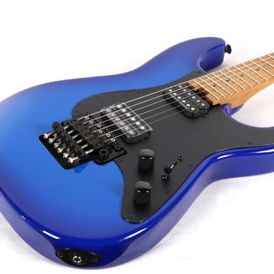 Charvel Pro-Mod Plus So-Cal Style 1 HH FR CM Electric Guitar Blue Burst image 5