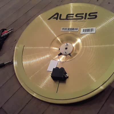 ALESIS SURGE 16" Metal Electronic Ride Cymbal & Cable - Very Clean & Works Great ! image 7