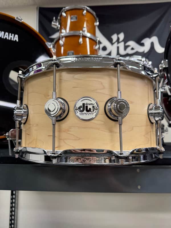 DW Collector's Series Maple 7x14" Snare Drum image 1