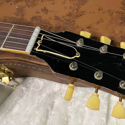 NEW! Gibson Custom 1959 Les Paul Standard Resissue Electric Guitar - Beauty of the Burst #86 Heavy Aged - MONSTER TOP! Only 8.4lbs - Authorized Dealer - G07566 image 7