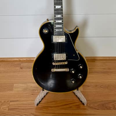 Gibson Custom Shop 1968 Les Paul Custom Reissue “Black Beauty” Aged – 2017 – w/ COA, Case Candy image 2