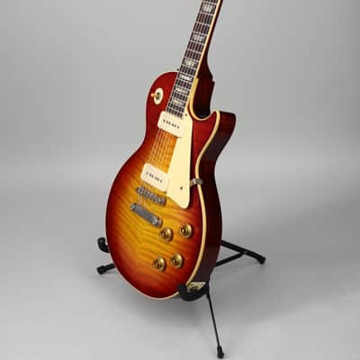 Used 2026 Gibson Custom M2M '59 Les Paul Standard P90s Washed Cherry Sunburst Murphy Lab Ultra Light Aged image 9