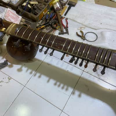 Heren Roy Vintage Rare Sitar, 75 yrs. Old Amazin sound, Ravi Shanker Style image 3